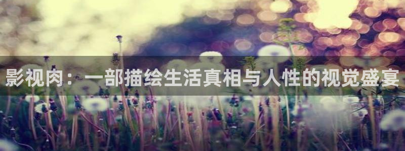 5g影院天天5g天天：影视肉：一部描绘生活真相与人性的视觉盛宴